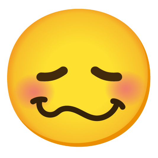 disappointed woozy face