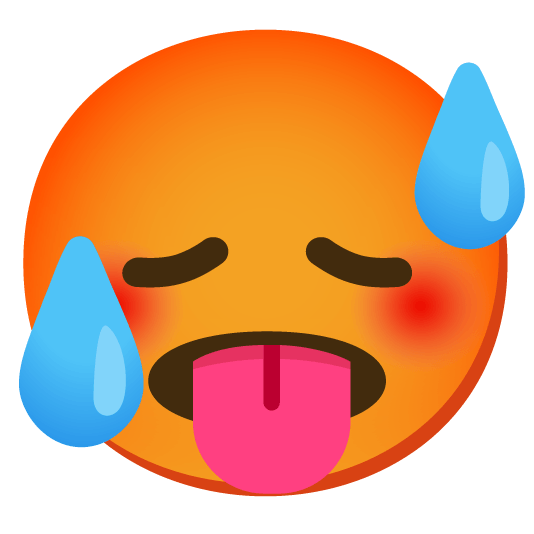 disappointed hot face