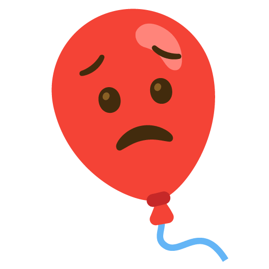 worried balloon