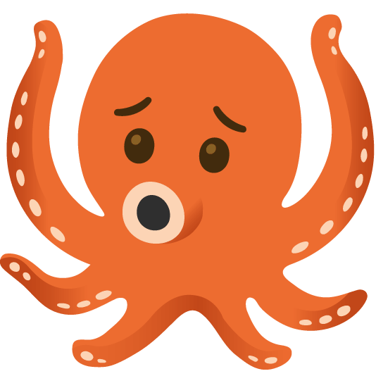 worried octopus
