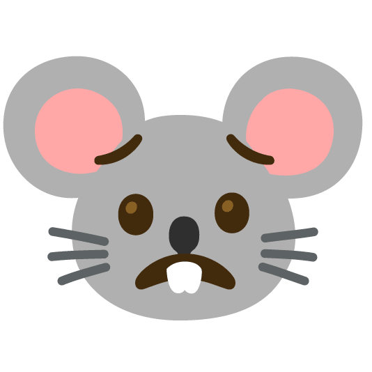 worried mouse