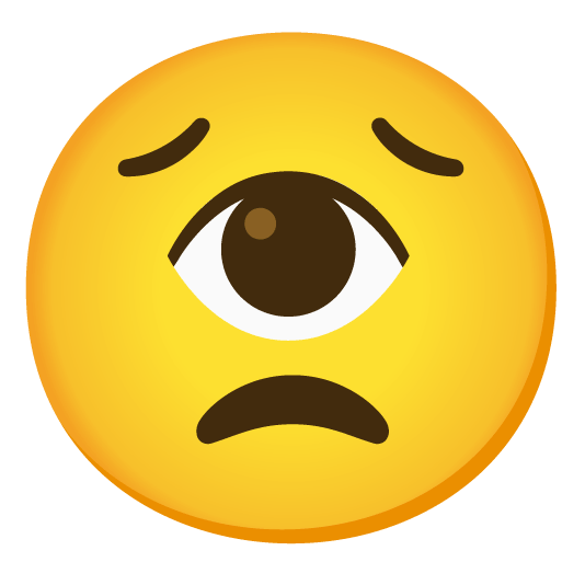 worried eye