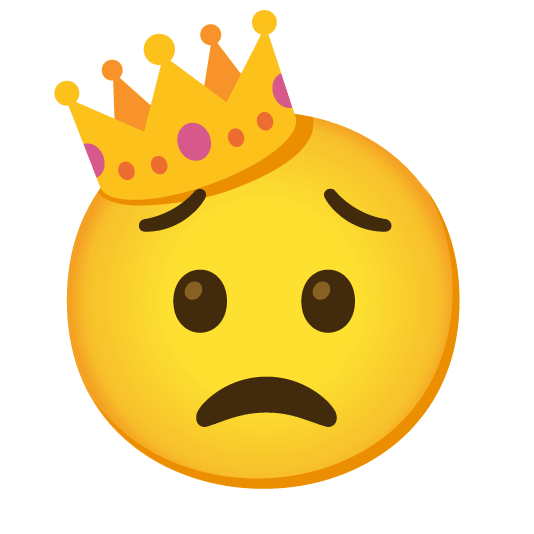 worried crown