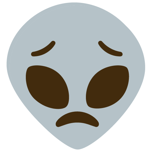 worried alien
