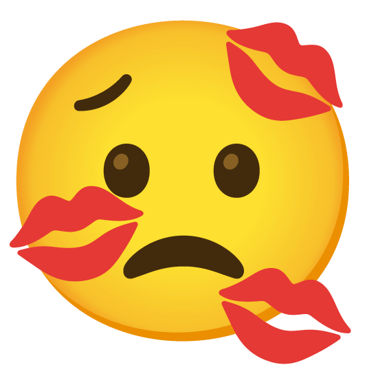 worried kiss