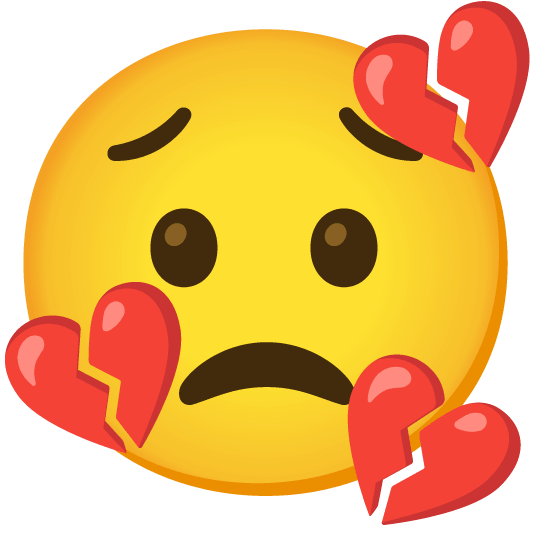 worried broken heart