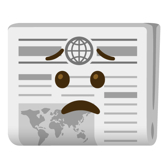 worried newspaper