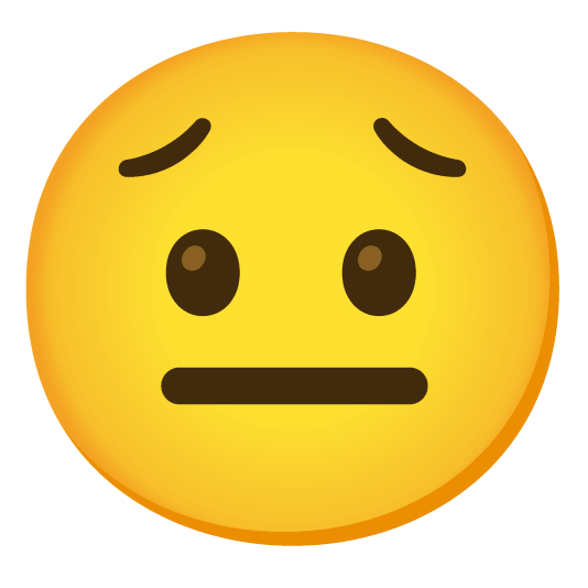 worried neutral face