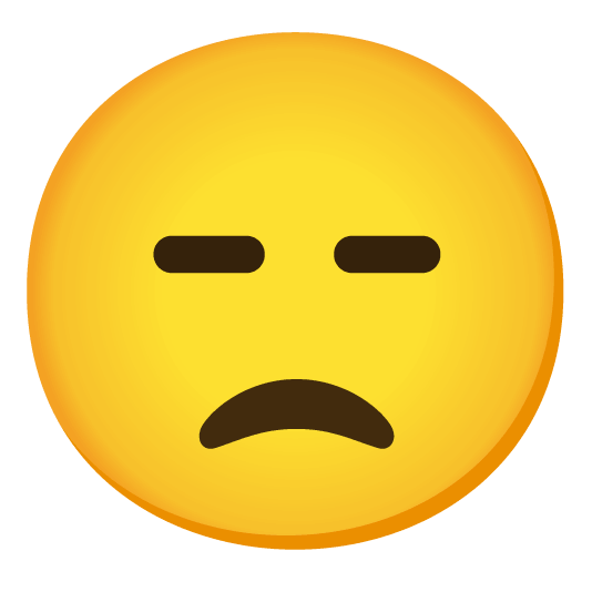 worried expressionless