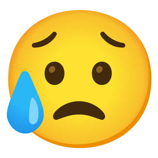 worried disappointed relieved