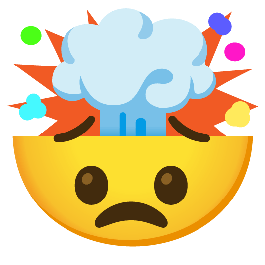 worried exploding head