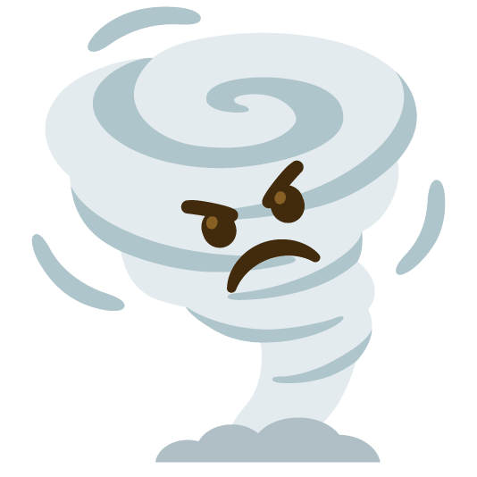 angry tornado