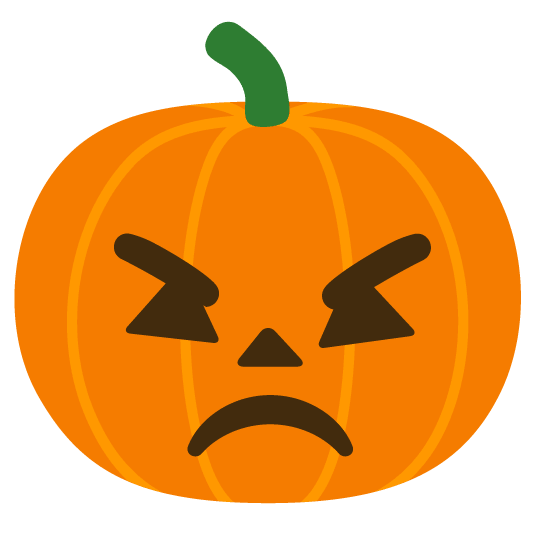 angry jack o lantern