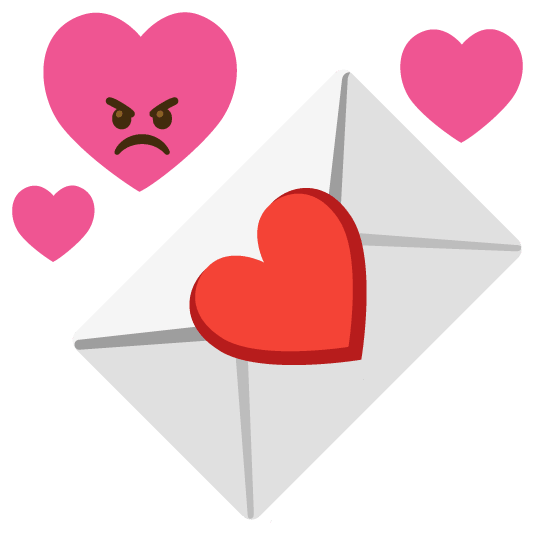 angry love letter