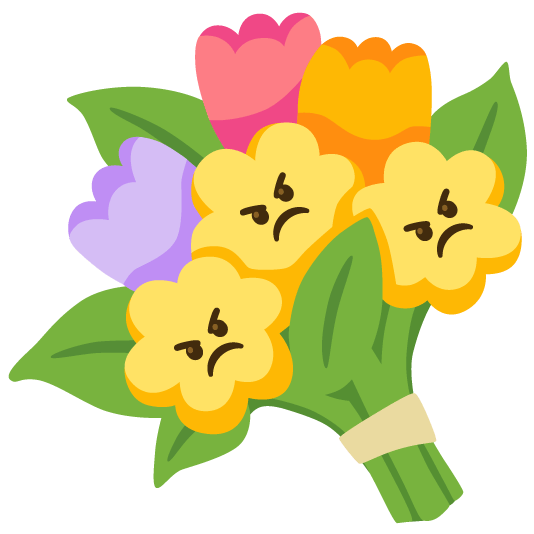 angry bouquet