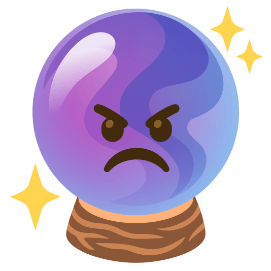 angry crystal ball