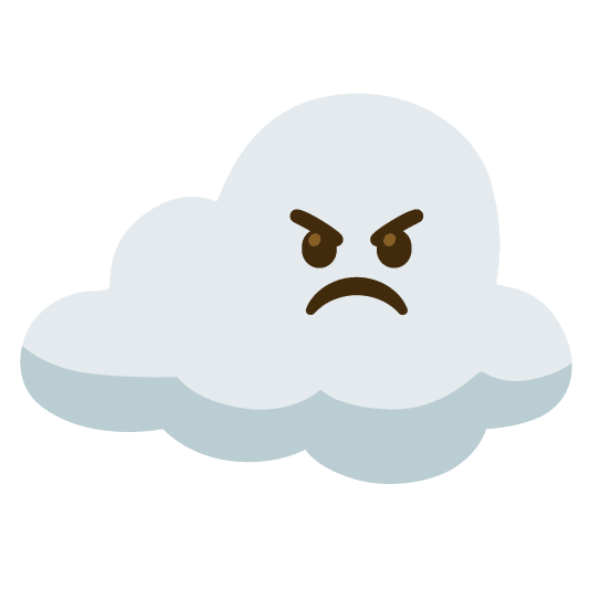 angry cloud