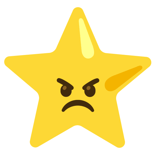 angry star