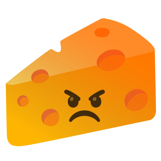 rage cheese wedge