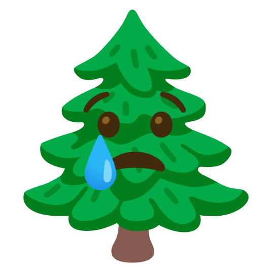cry evergreen tree