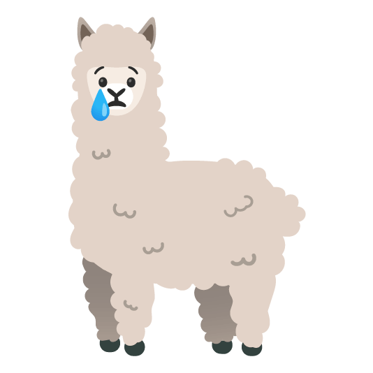 cry llama