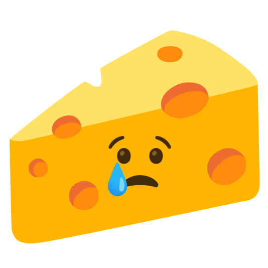 cry cheese wedge