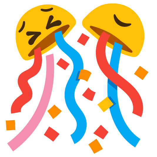 persevere confetti ball