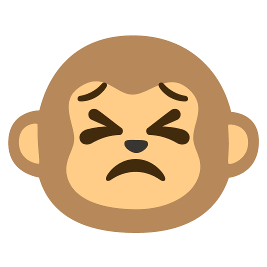 persevere monkey face