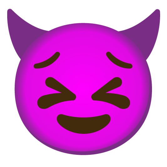 persevere smiling imp