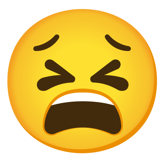 persevere tired face