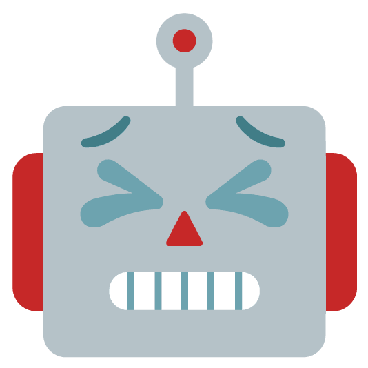 persevere robot face