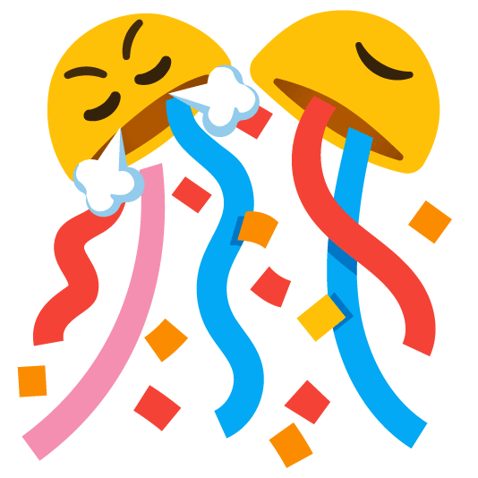 triumph confetti ball