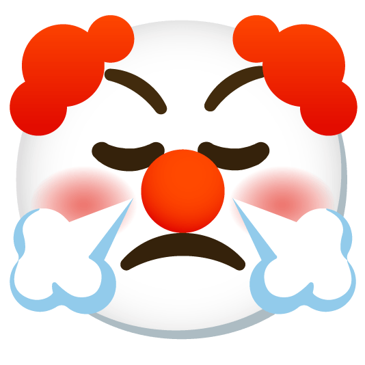 triumph clown face