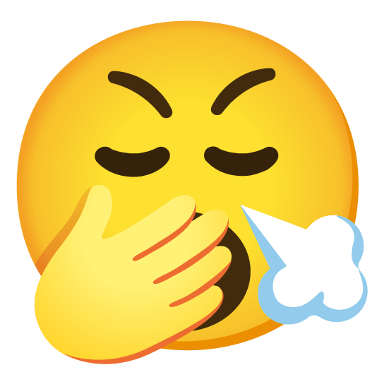 triumph yawning face