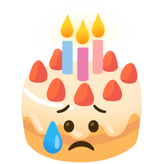 disappointed relieved birthday