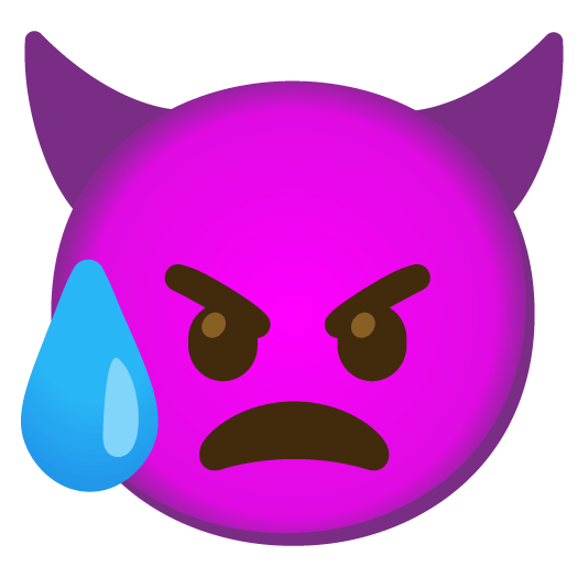 disappointed relieved imp