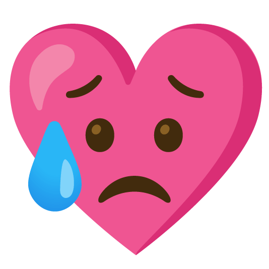 disappointed relieved gift heart