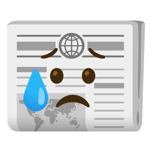 disappointed relieved newspaper