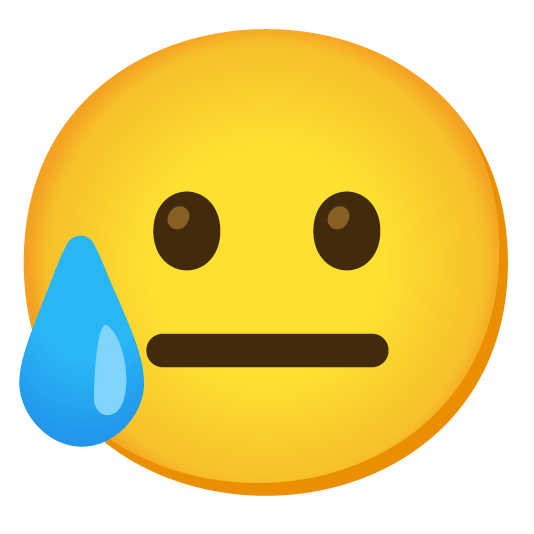 disappointed relieved neutral face