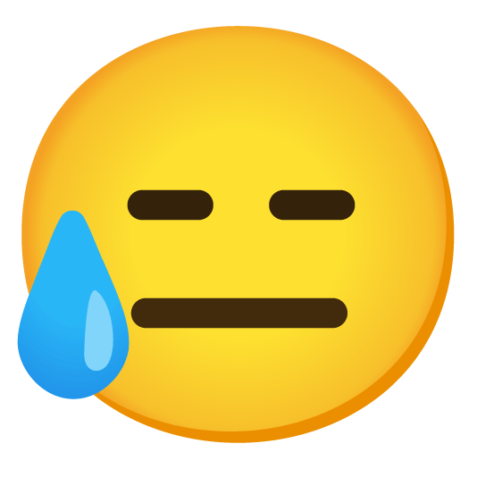 disappointed relieved expressionless