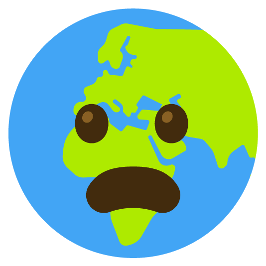 frowning earth africa