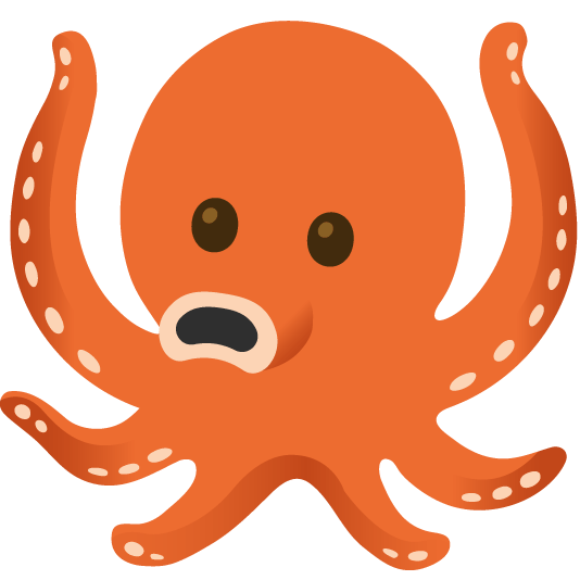 frowning octopus