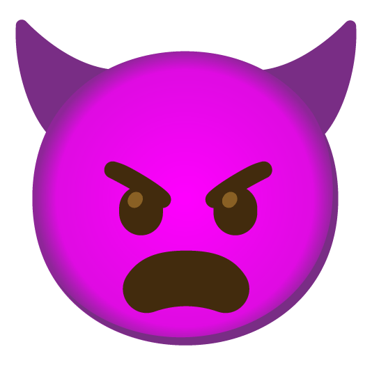 frowning imp