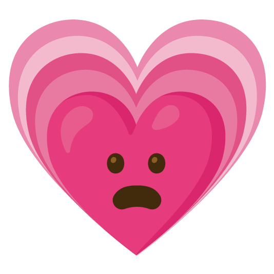 frowning heartpulse