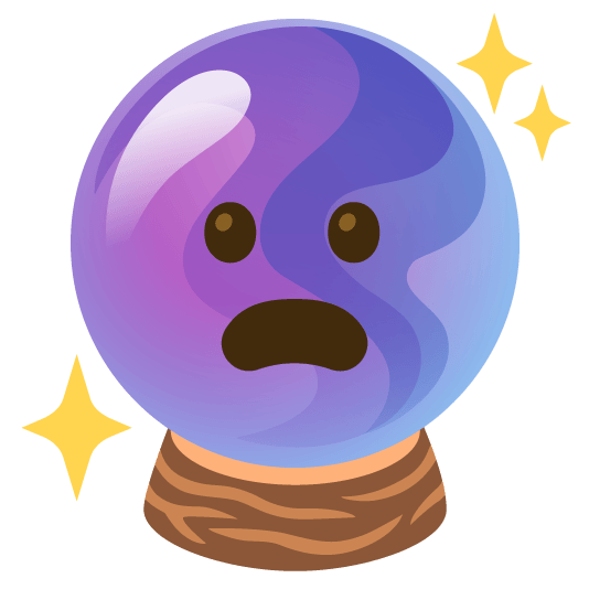 frowning crystal ball