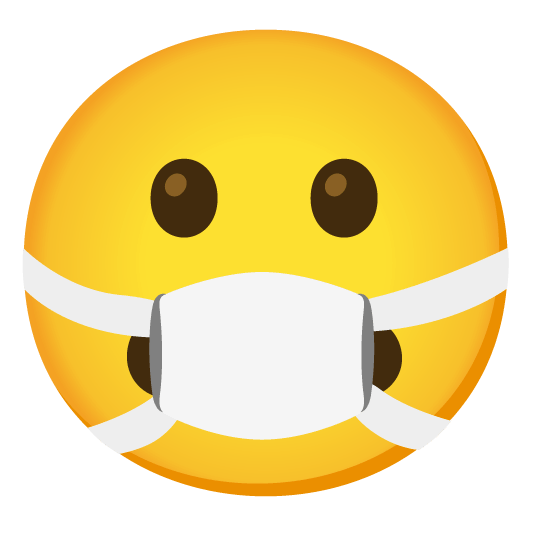 frowning mask
