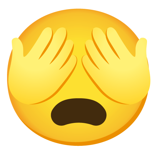 frowning see no evil