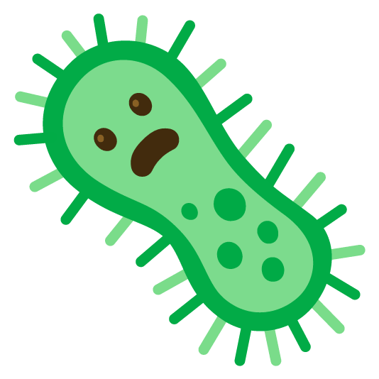 frowning microbe