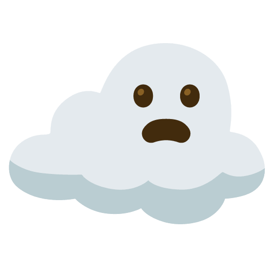 frowning cloud