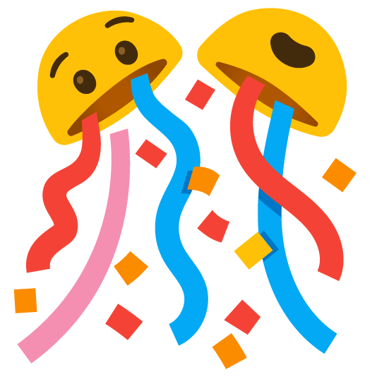 anguished confetti ball